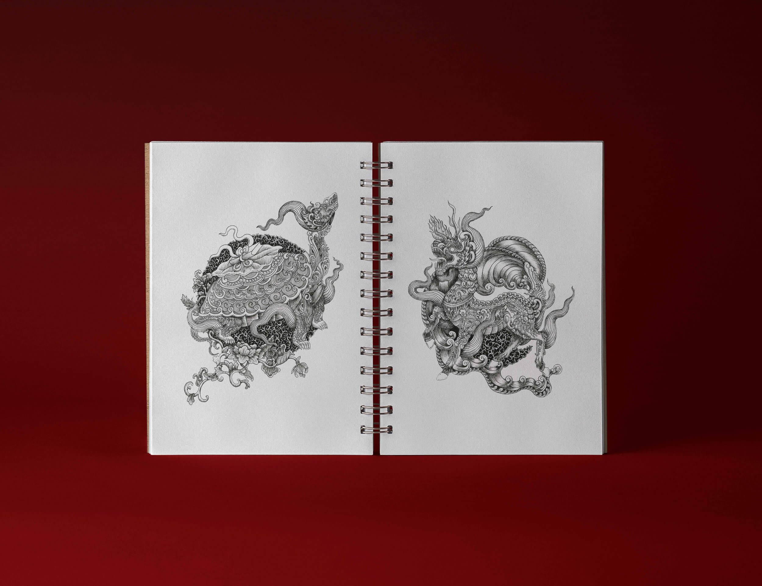 Turtle and Qilin