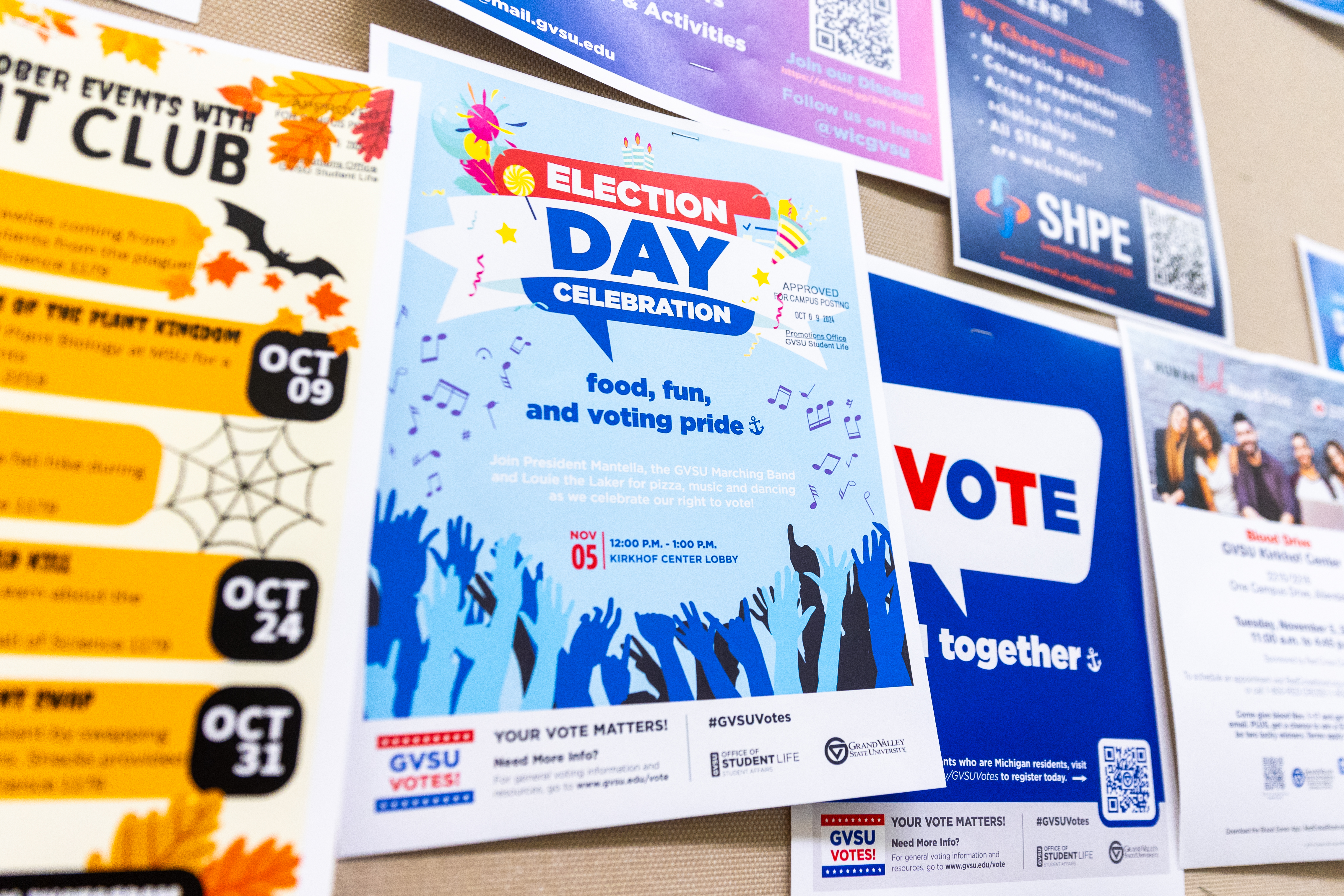 GV Votes Event Poster