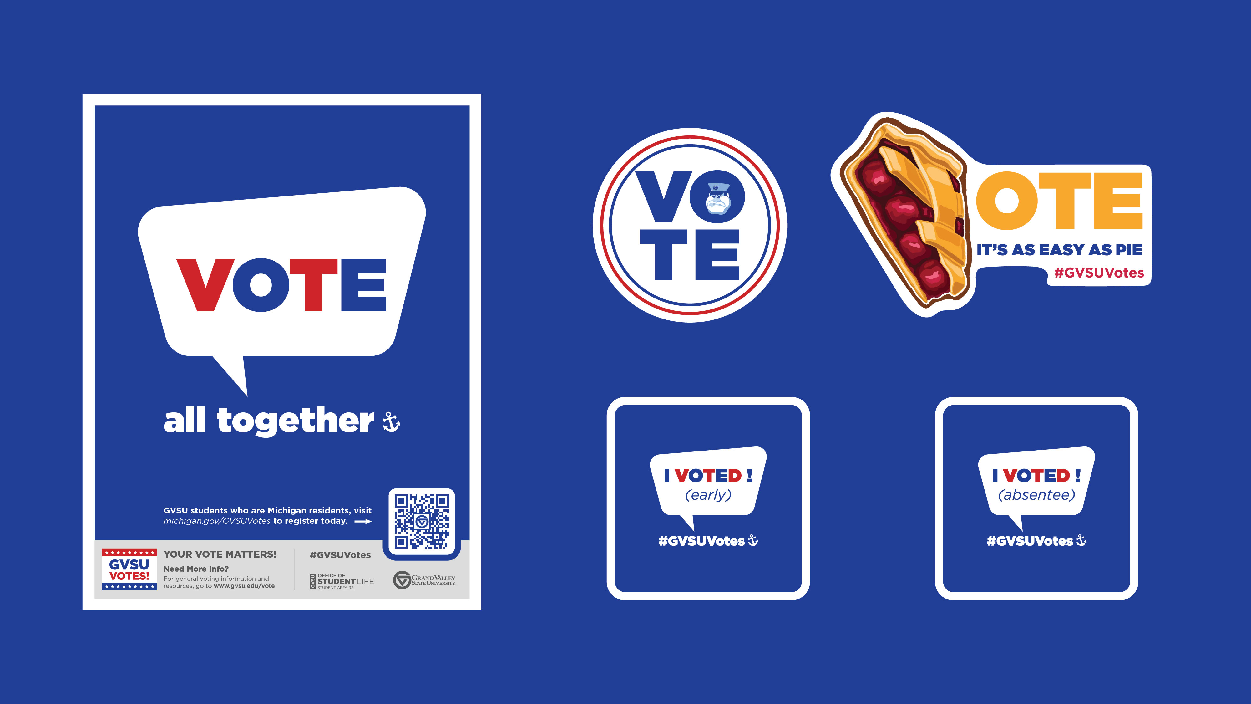 GV Votes Poster and Stickers