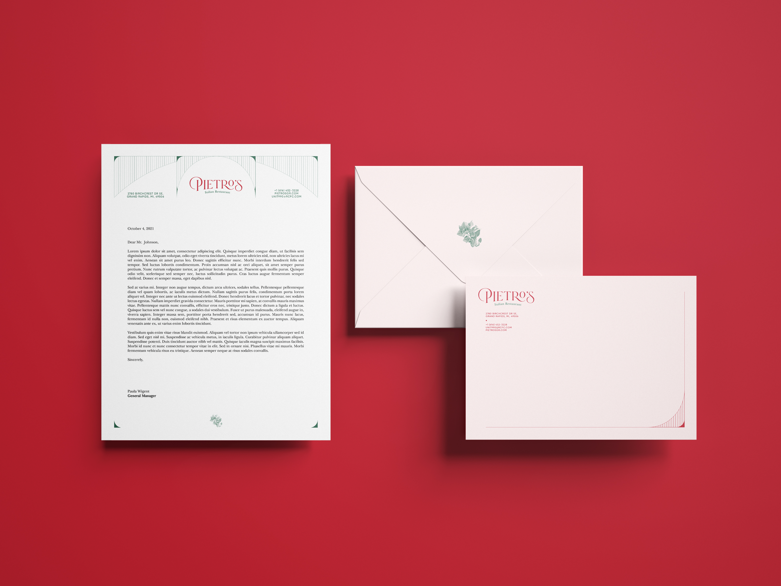 Pietros Envelope