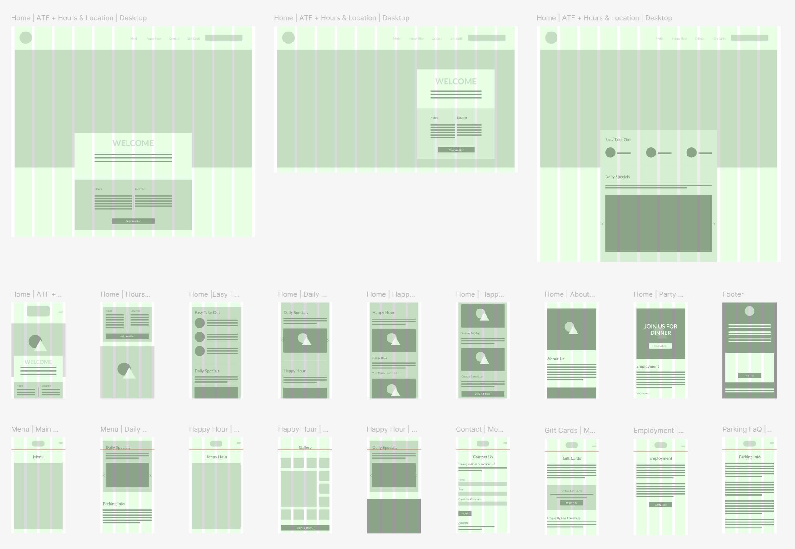 GW Wireframes